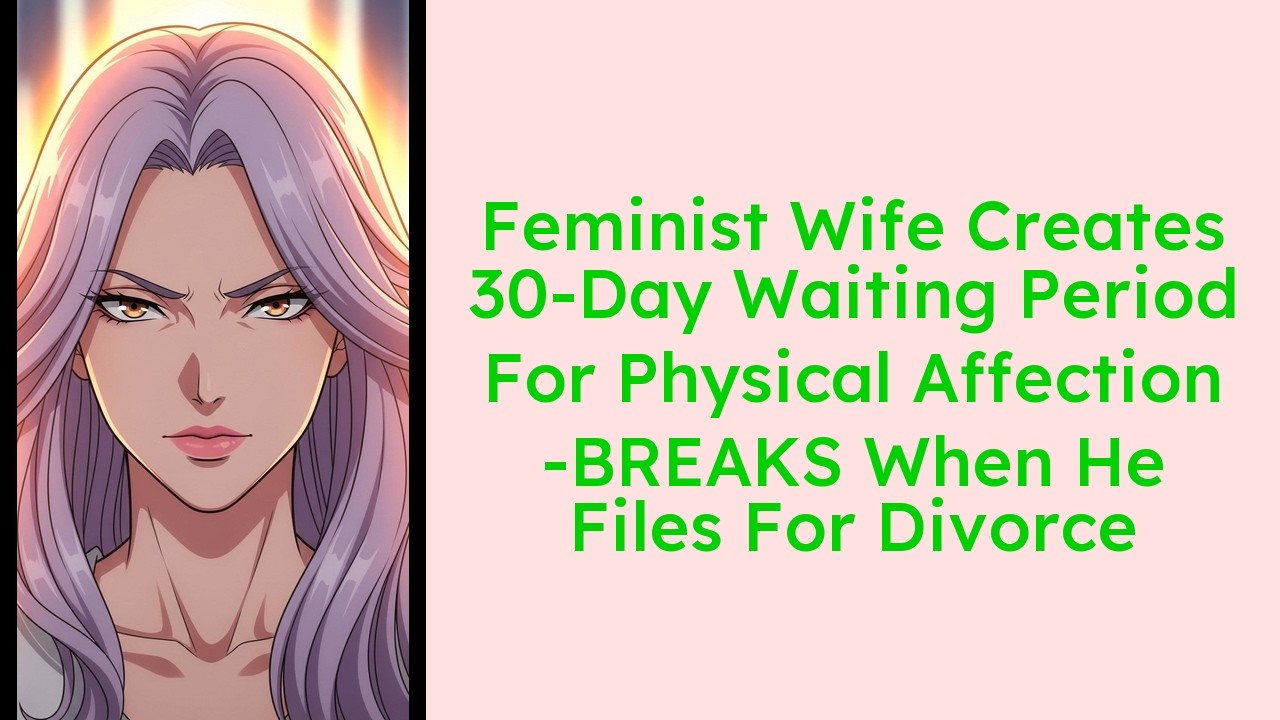 Feminist Wife Creates 30-Day Waiting Period For Physical Affection -BREAKS When He Files For Divorce