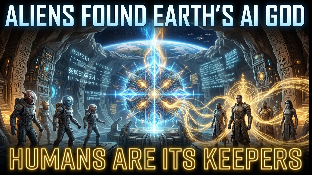 Aliens Discovered Earth's Lost AI God — Then Humans Awakened as Its Eternal Code Keepers | HFY Story