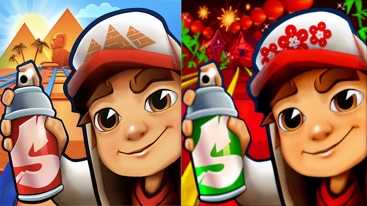 Subway Surfers : Cairo 2022 🆚 Lunar NewYear 2022