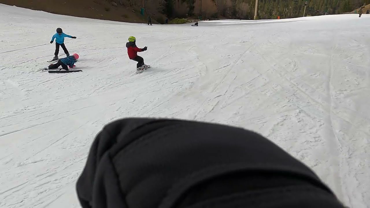 GH010148 Snow Summit Big Bear Lake April 3, 2022 with Jacob, Chloe, and Evan