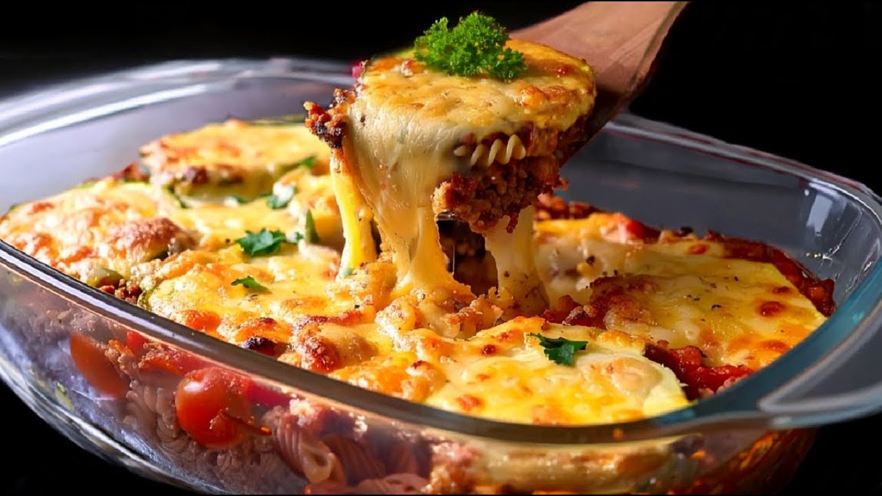 Only Ground Meat and Cheese! The Simplest Pasta You’ll Ever Make!