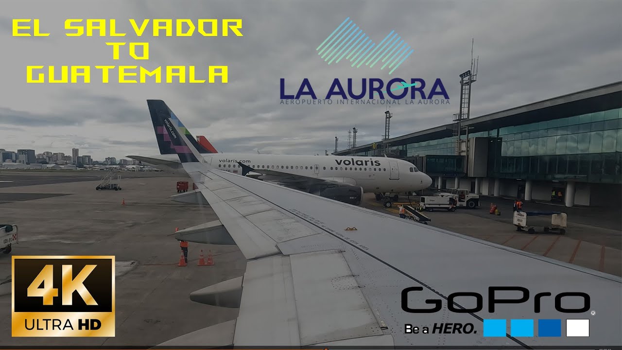 VUELO El Salvador a Guatemala A 320 volaris