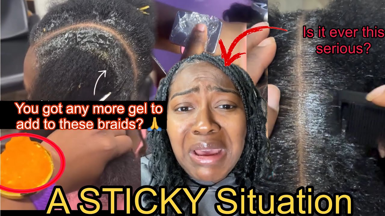 The Girlies are TIRED of Braiders Using Gels in Their Hair! 