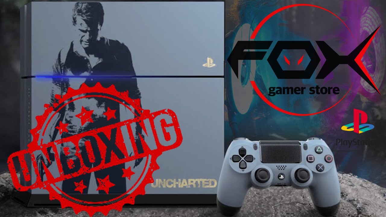 Unboxing Ps4 Edición Limitada Uncharted 4 A thief End NUEVO SELLADO DE FÁBRICA - Fox Gamer store