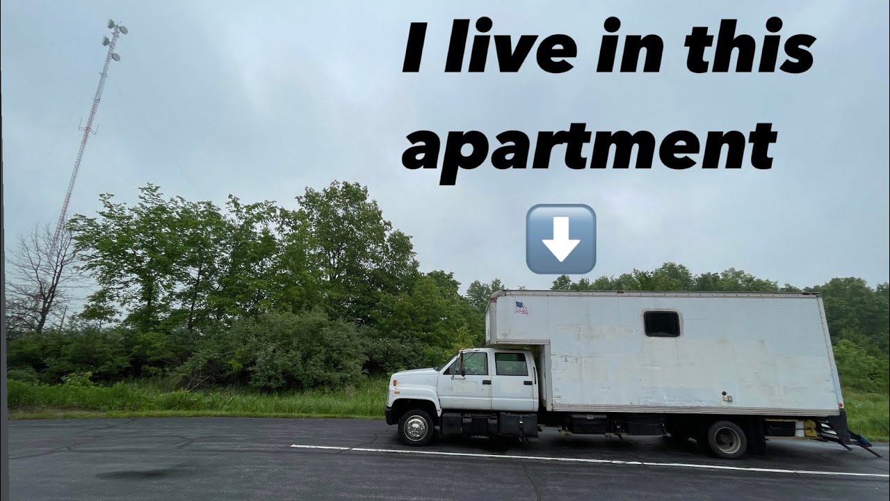 Rainy Day living In a Box Truck Conversion!!!!