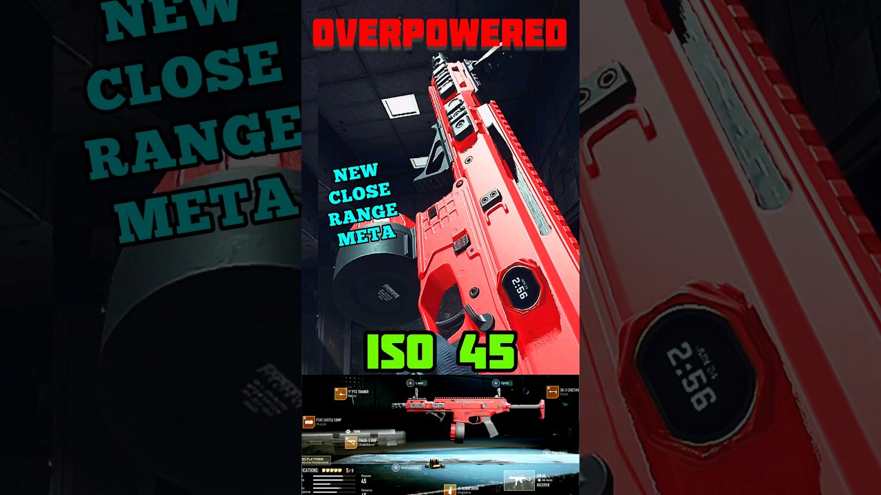 The Best ISO 45 Class Setup is OVERPOWERED | Meta Build | BROKEN | COD Warzone 2 