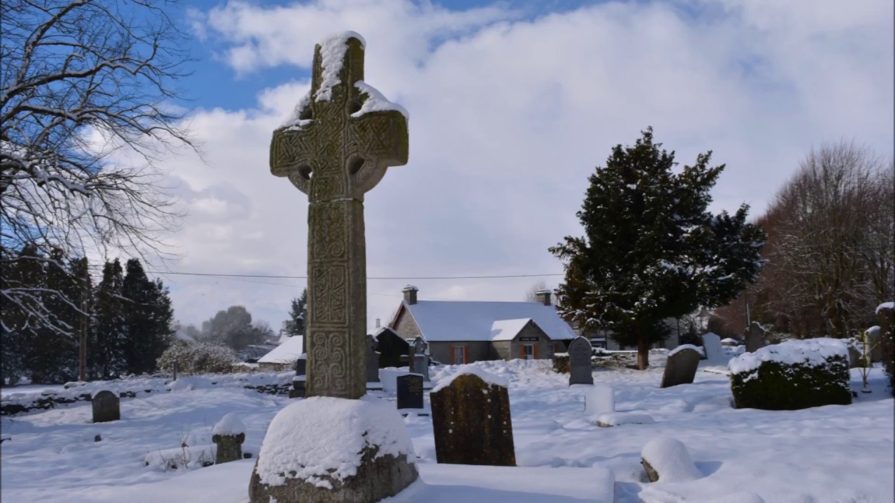 Castledermot Kildare in the Snow 
