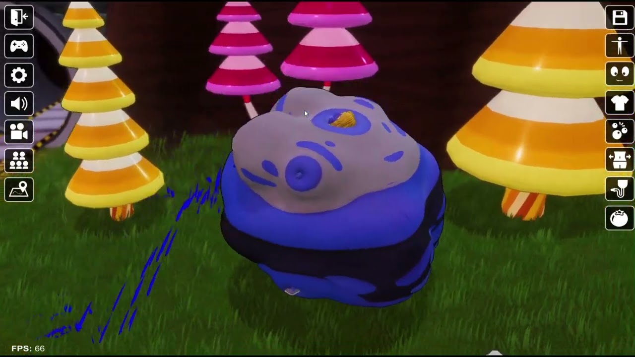 Snackrooms: Blueberry Inflation rolling extra long and juicing