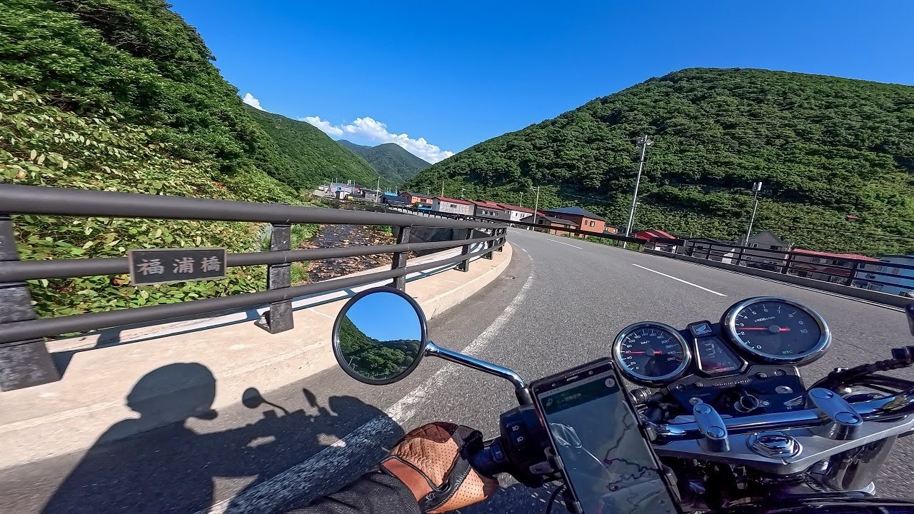 [Japan] [Aomori] [National Route 338] Honda CB1300SF sound