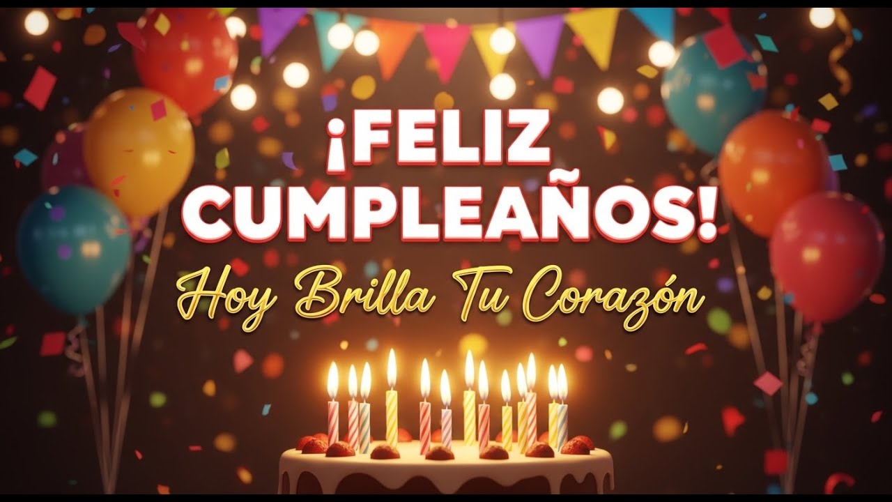🎂 "Feliz Cumpleaños | Hoy Brilla Tu Corazón ✨ La Canción Más Bonita Para Dedicar en Tu Día Especial"