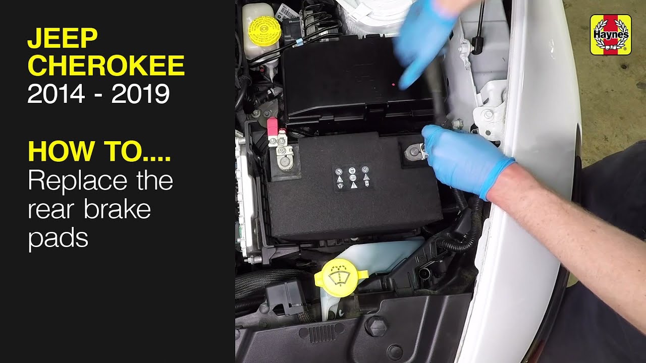 Как заменить задние тормозные колодки на Jeep Cherokee 2014–2019