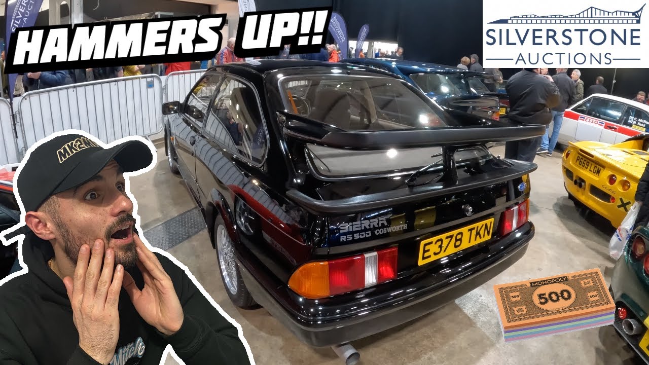 Этот SIERRA COSWORTH продан более чем за 500 000 фунтов стерлингов! Аукцион Silverstone