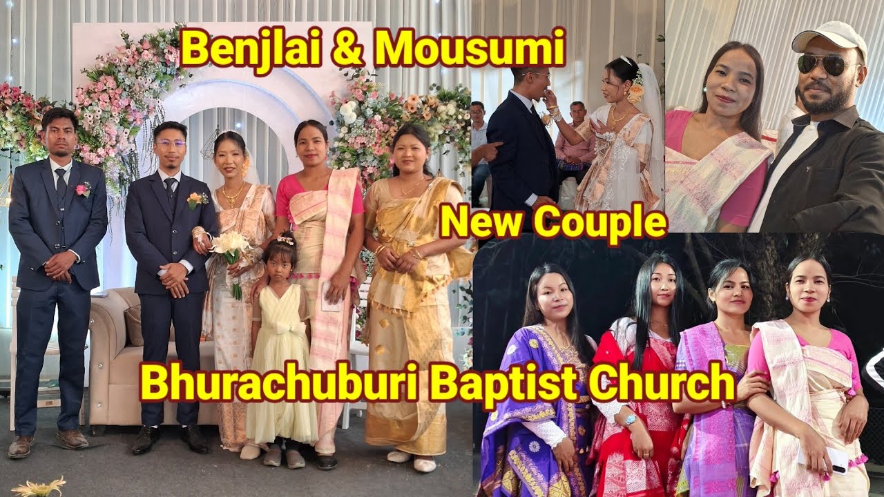 Benjlai & Mousumi  || Bodo Christian Wedding  || @bijutanarzari8124 