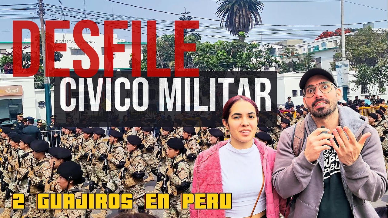 ¡Mira cómo celebran el desfile más grande de Perú!