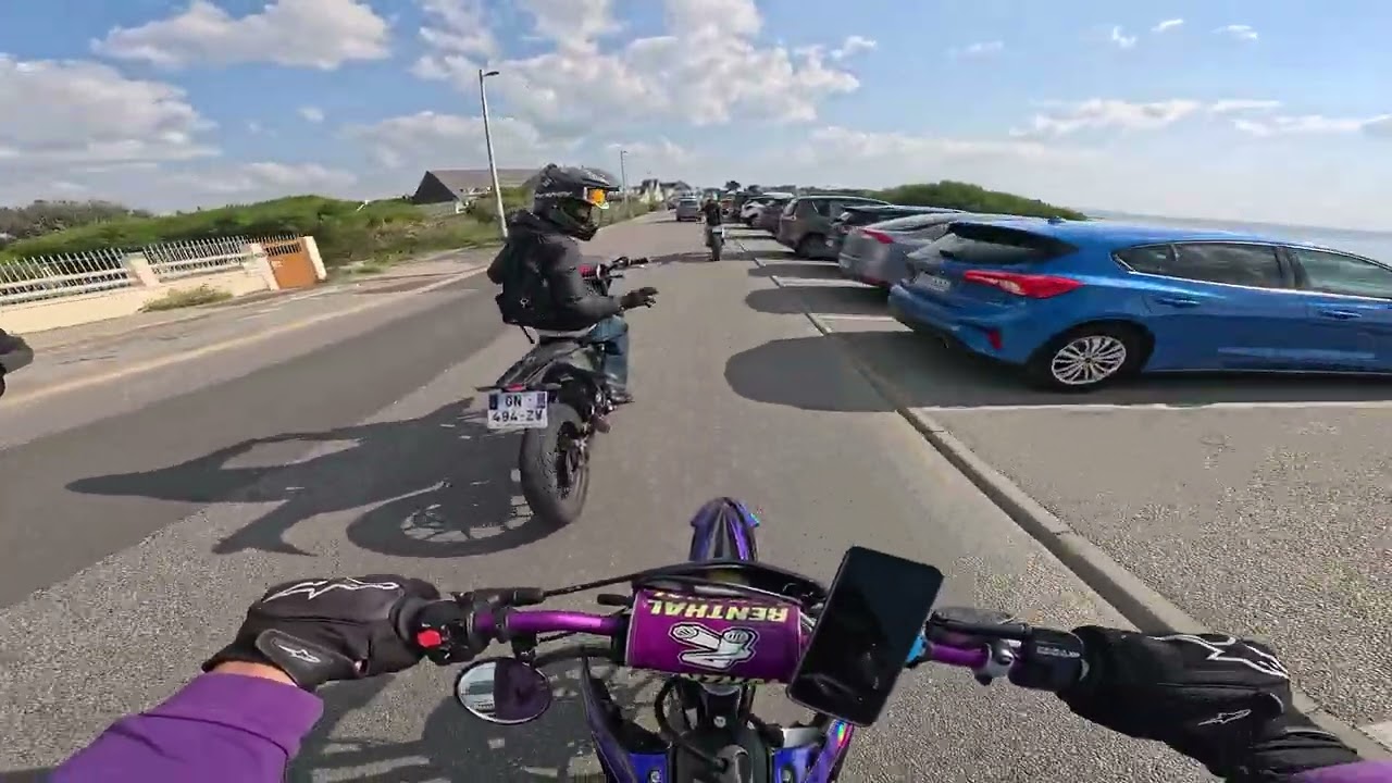 balade entre pote en 50cc apr&egrave;s les cours 🔥🔥