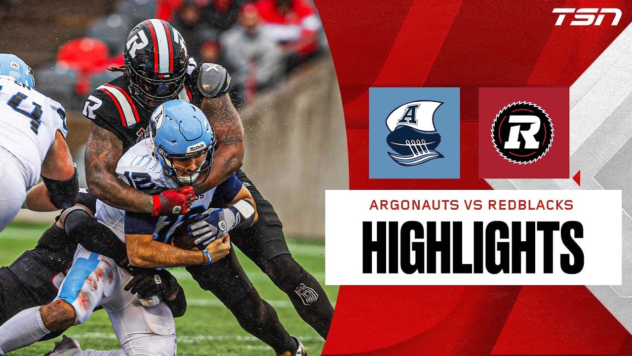 CFL WEEK 14: Toronto Argonauts vs. Ottawa Redblacks FULL HIGHLIGHTS