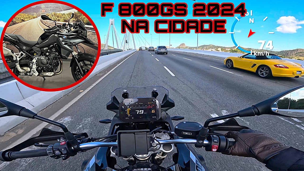 NOVA BMW F 800 GS NA CIDADE - PRIMEIRAS IMPRESSÕES