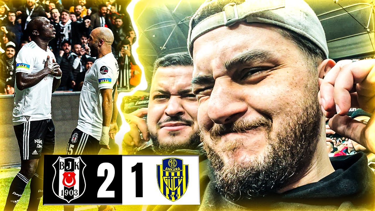 BEŞIKTAŞ vs. MKE ANKARAGÜCÜ😱FENERBAHÇE FAN IM BEŞIKTAŞ STADION🤯I STADIONVLOG