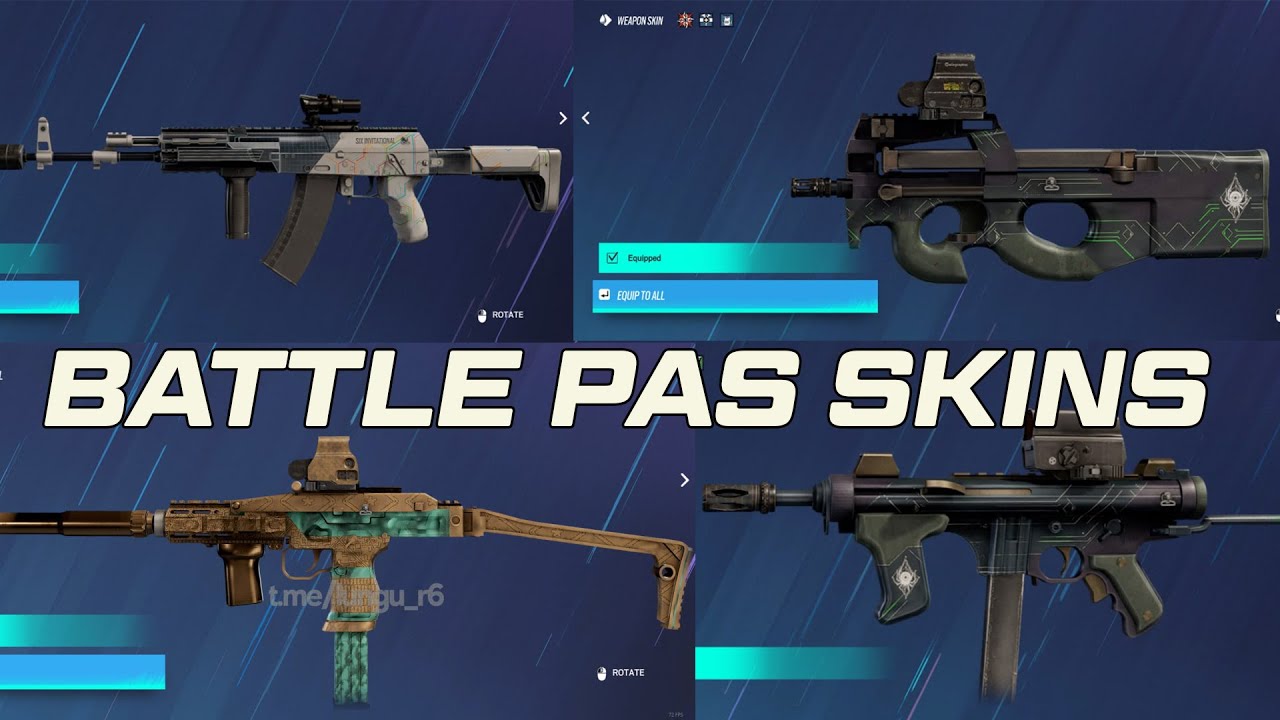 *NEW* Y7S4 Battle Pass Skins/Gameplay - Rainbow Six Siege Solar Raid