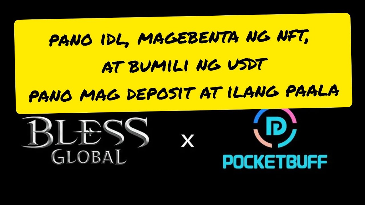 PocketBuff - Download, Pano magbenta ng nft at bumili/deposit ng usdt #pocketbuff #guide #bless #nft