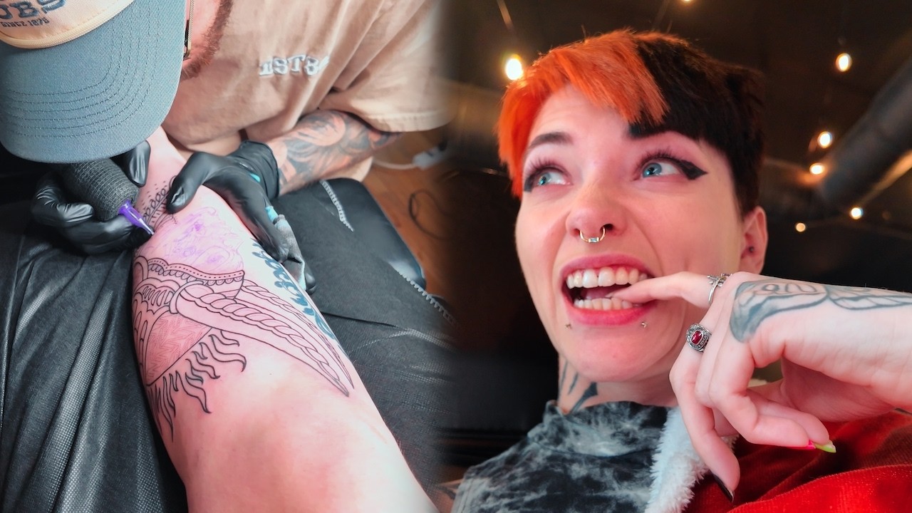Come Get A NEW TATTOO With Me! - Reckless