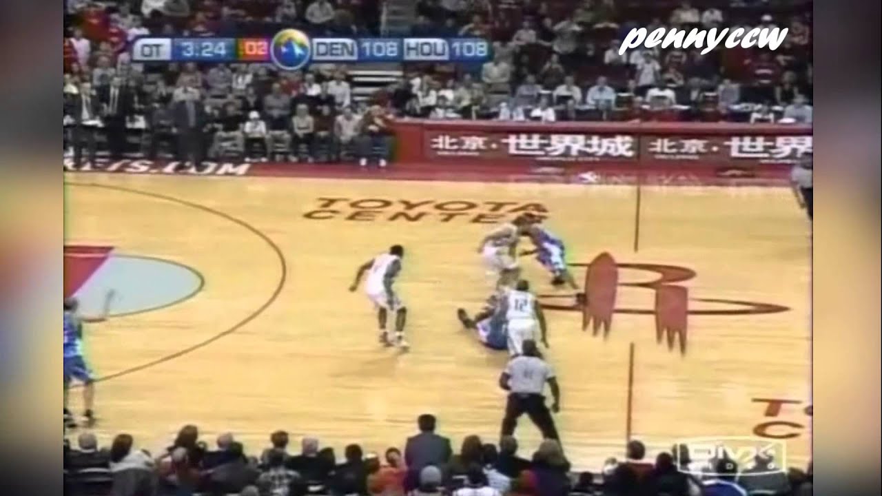 Allen Iverson 36pts vs. Houston Rockets 06/07 NBA *AI clutch 3 pointers