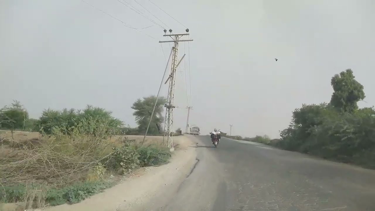 Driving to Dureji Balochistan