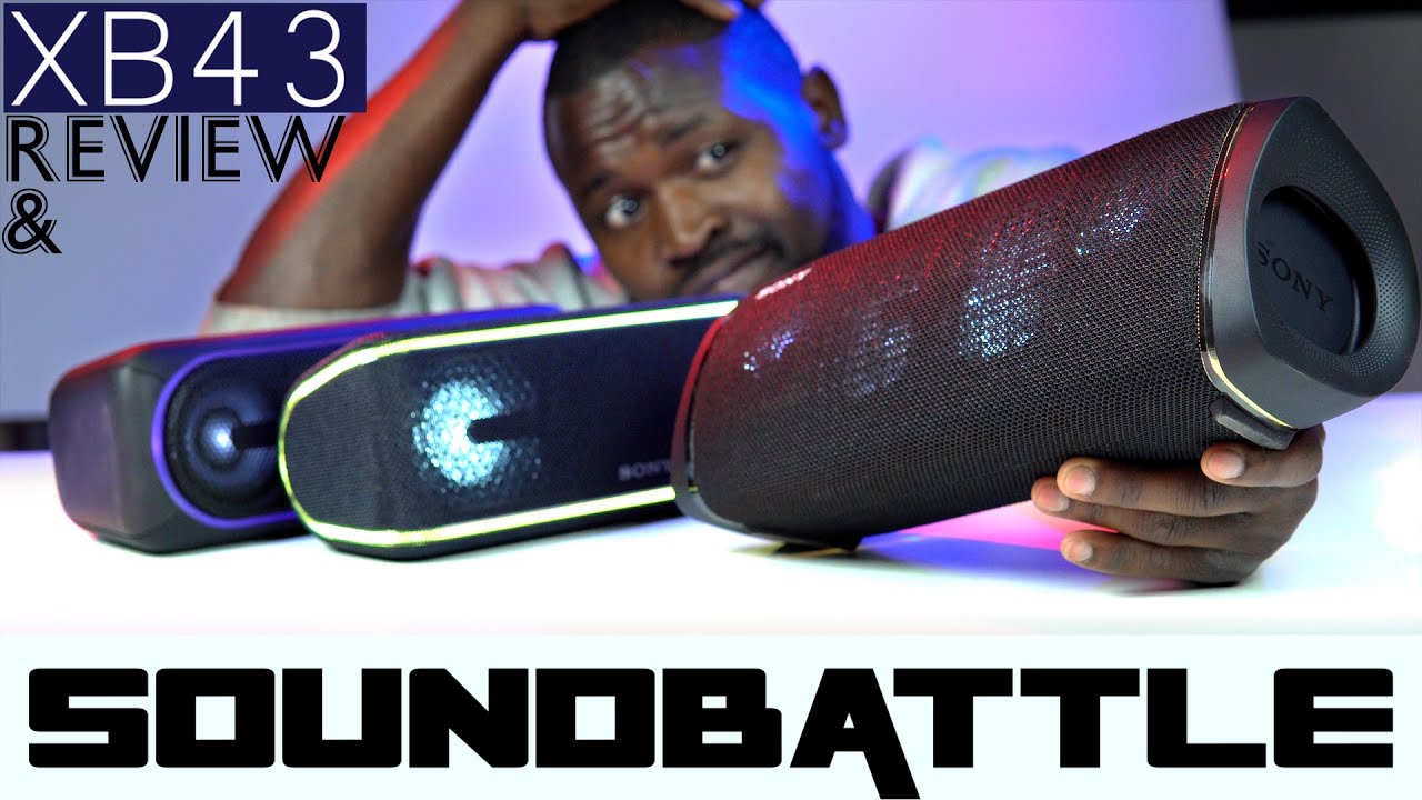 Обзор Sony SRS XB43, XB41 и XB40: битва звука. Стоит ли обновляться?