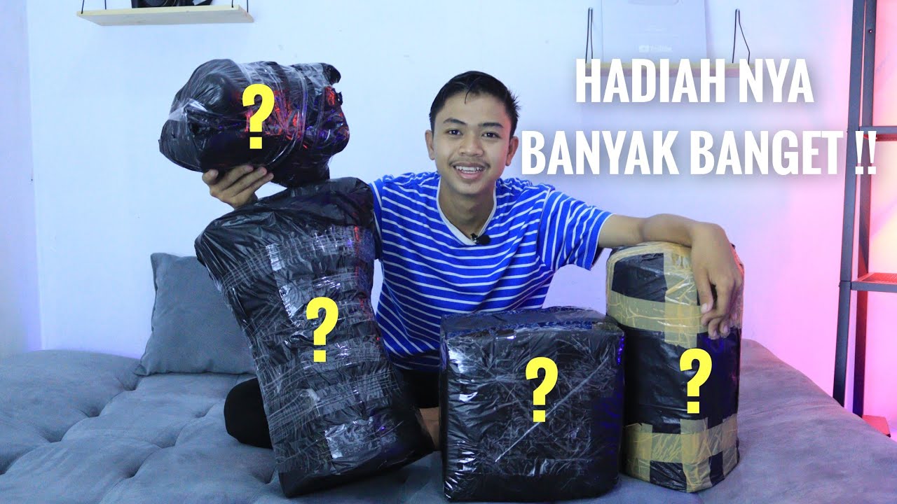 UNBOXING HADIAH GIVE AWAY !!