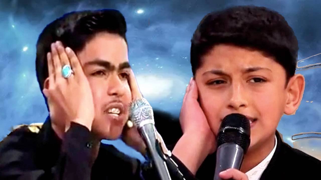 أقوي منافسة فی نفس الآيات ونفس المکان فی أسلوب الشیخ عبد الباسط فی برنامج محفل القران