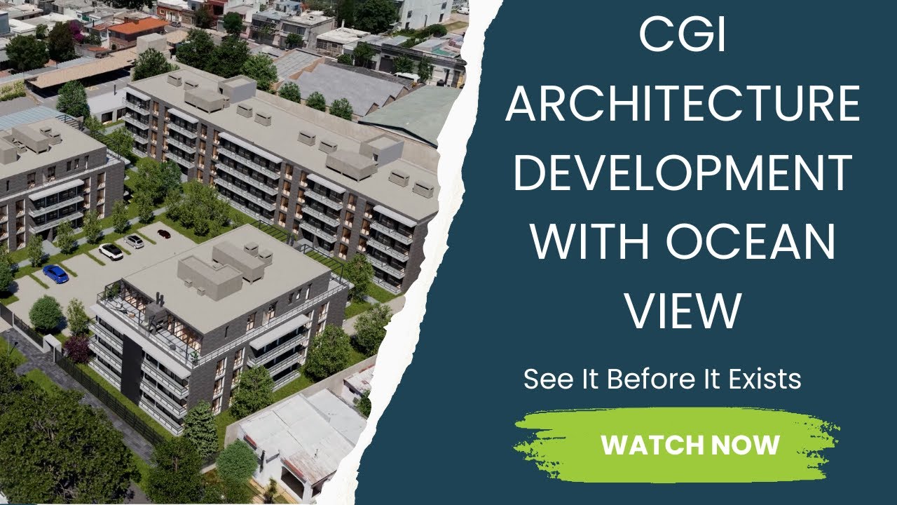 CGI Architecture Development with Ocean View