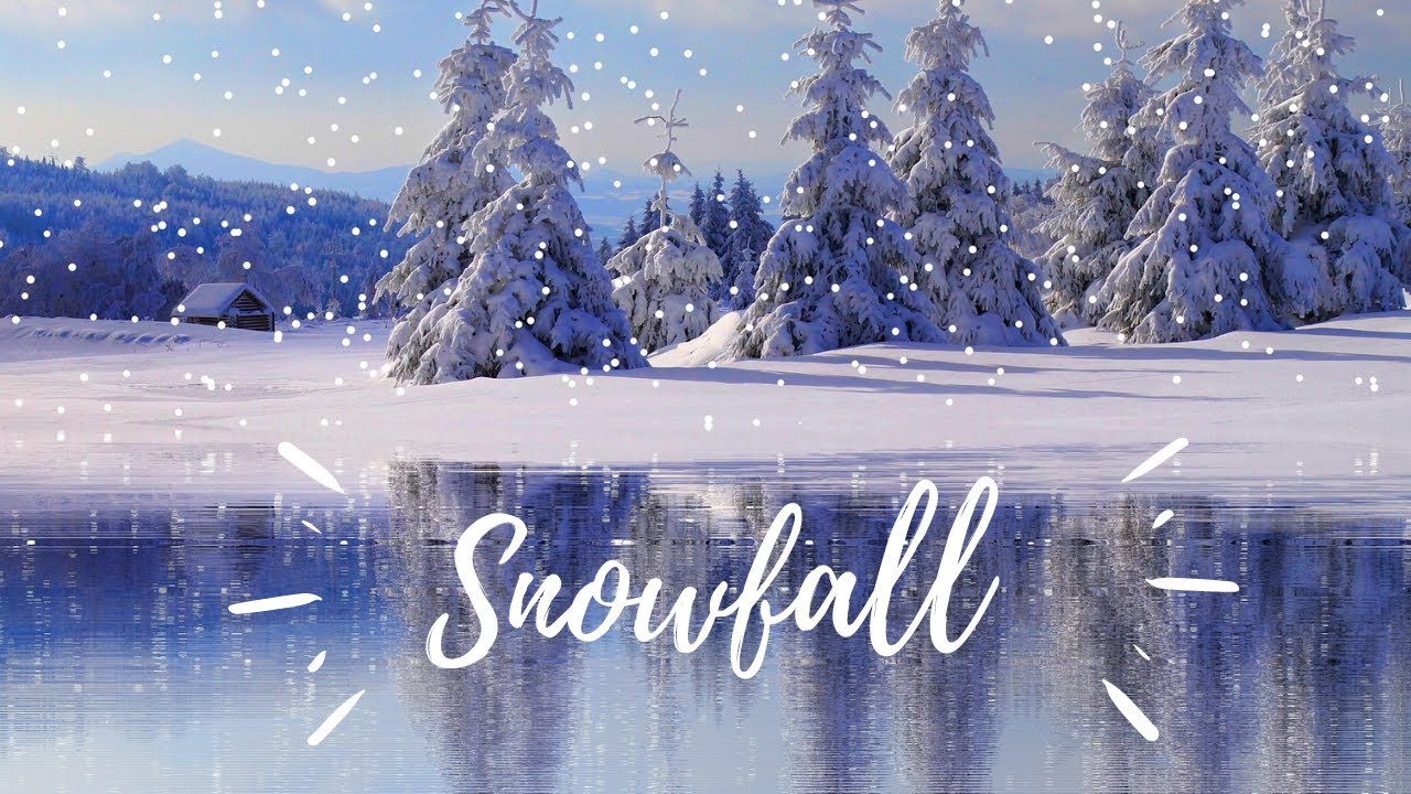 Snowfall - Calming and Relaxing music - Winter Wonderland