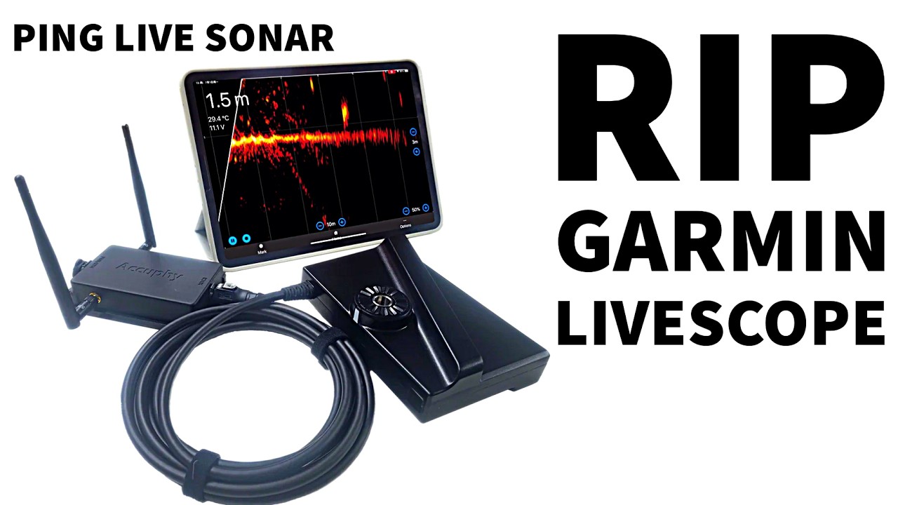 Без черного ящика и на 70% дешевле Livescope! Ping Live Sonar