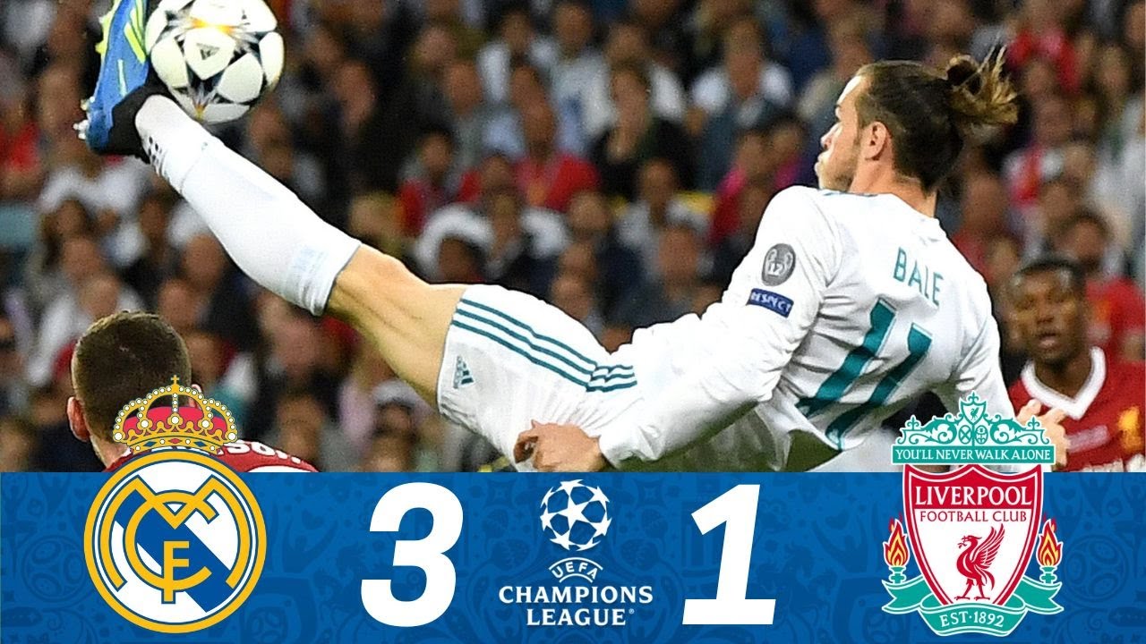 Real Madrid 3-1 Liverpool (Bale BICYCLE KICK) Highlights & Goals | UCL Final 2018