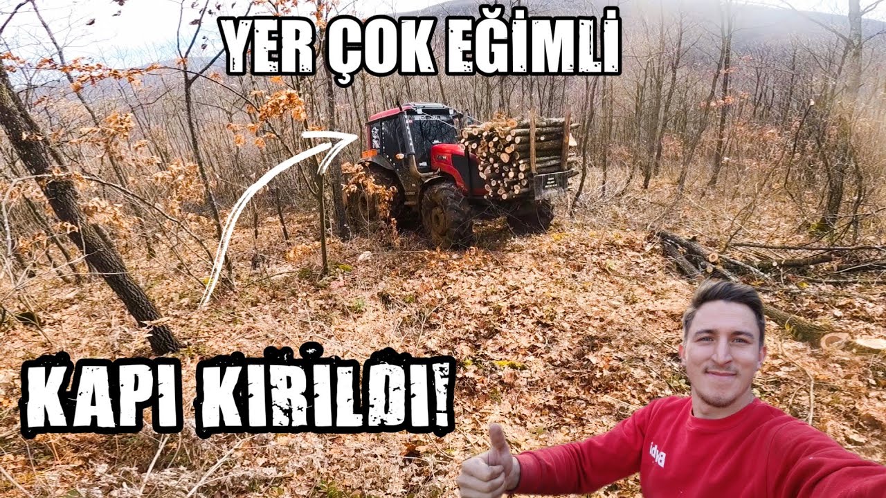 YER ÇOK EĞİMLİ ! GEÇEBİLDİKMİ ? / KAPIMIZ KIRILDI