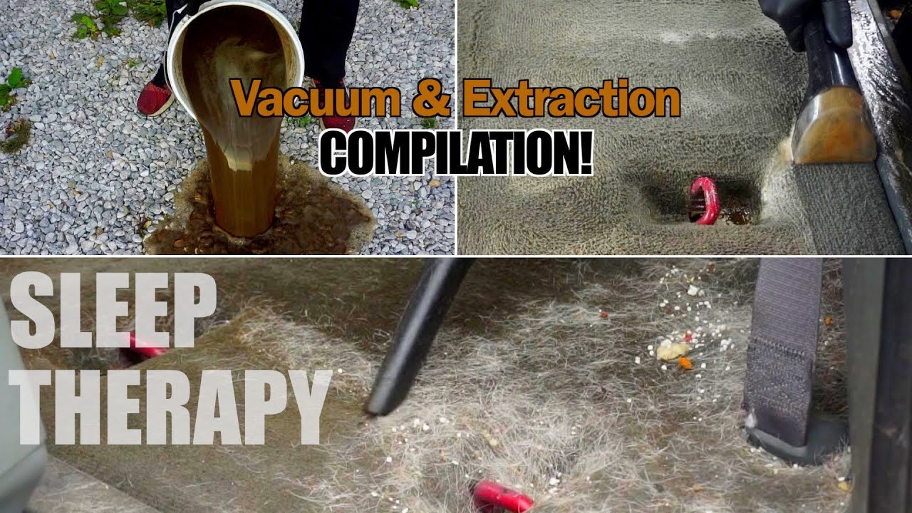 BEST SLEEP THERAPY! | Vacuum & Extraction Clips| Nasty Detail!