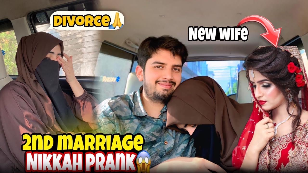 2nd Marriage Prank On Wife😡|| Haniya Rony Lag Gae😭|| Extremely Gone Wrong🥺