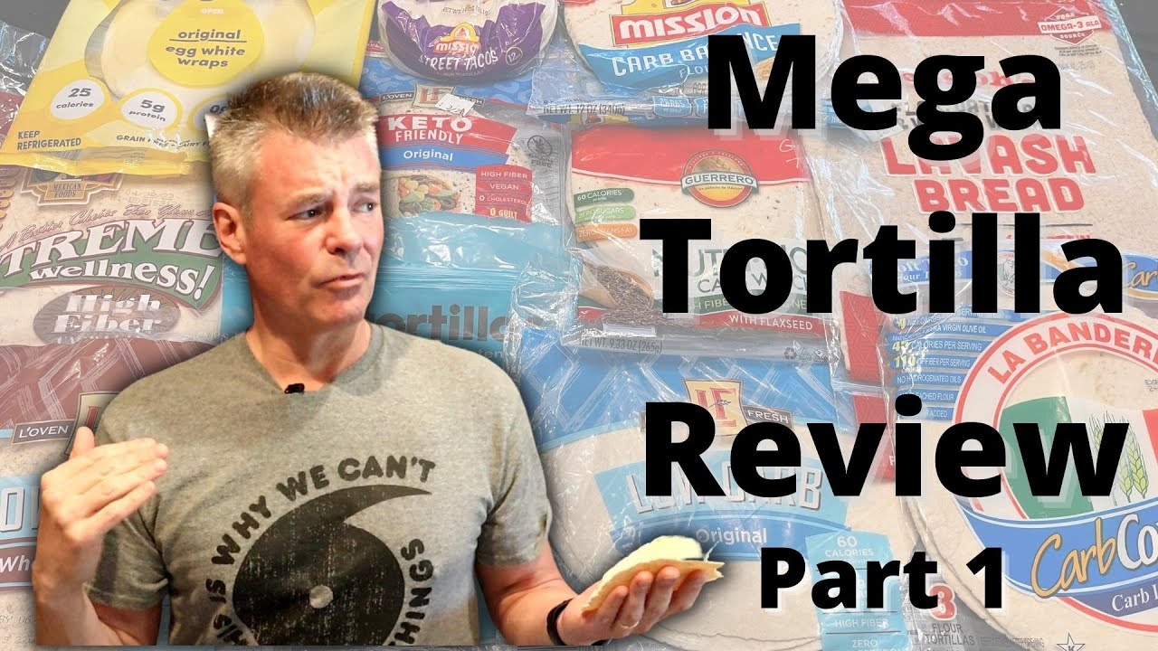 Best & Worst Low Carb Tortillas part 1 - Taste and Glucose Results