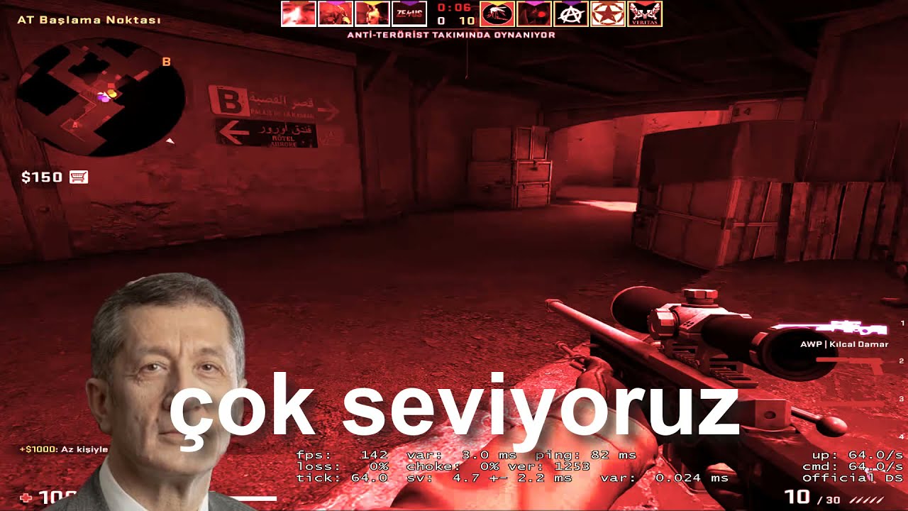 T&Uuml;M MİİMLER BU VİDEO DA CSGO FRAGMOVİE #1 /W strumentals