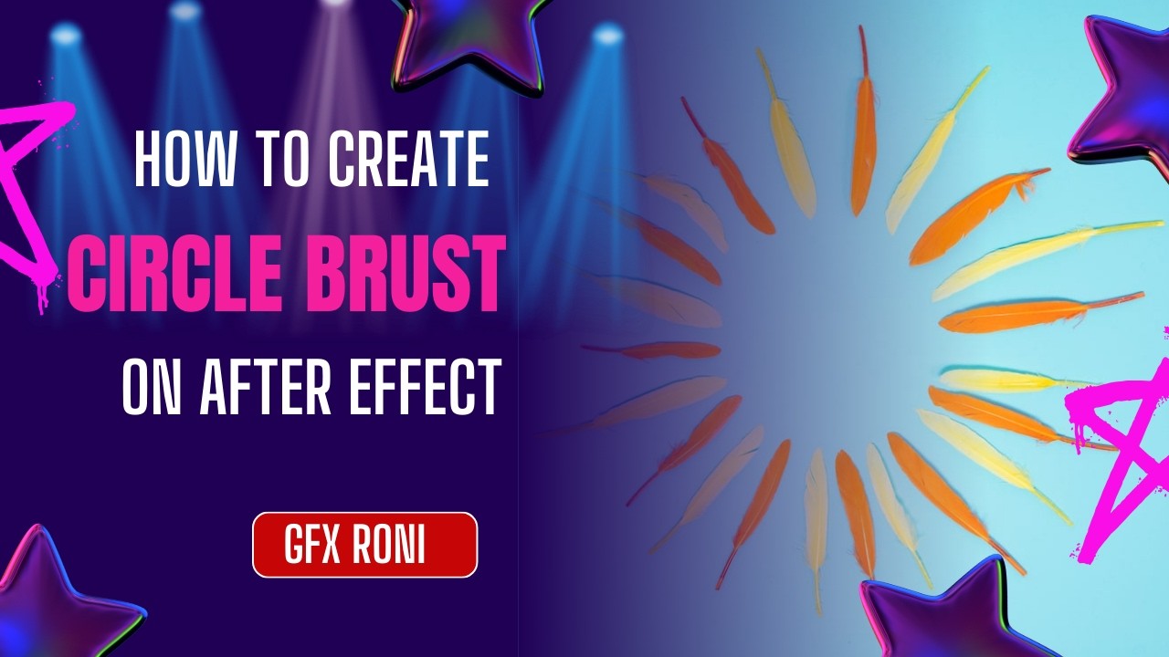 Как создать эффект «кругового взрыва» в Adobe After Effects — Моушн-графика
