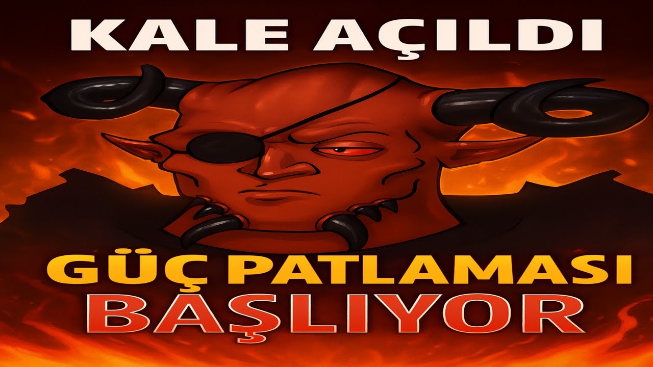 KALE DÖNEMİ BAŞLADI! 25 LVL GÜÇ PATLAMASI!
