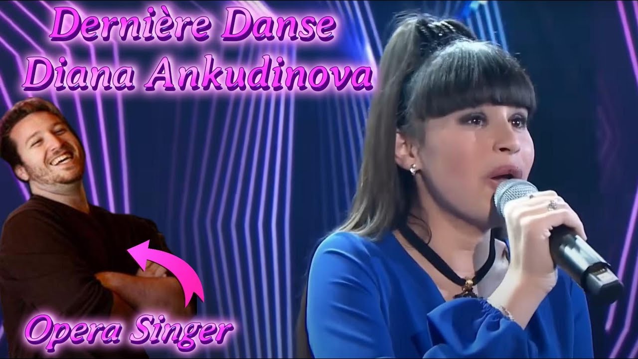 Opera Singer Reacts - Dernière Danse || Diana Ankudinova