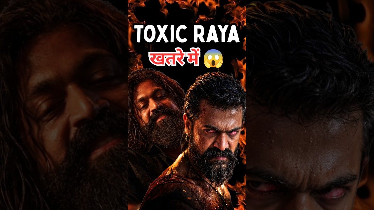 Yash का Khatarnak अवतार 😱 | Toxic Teaser | Yash new look #movieupdate #toxic #yash