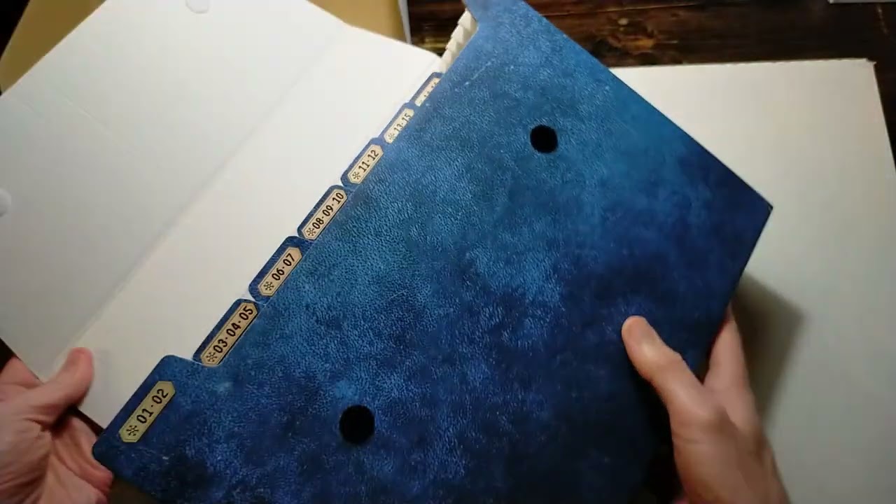 02 🥶 UNBOXING del Organizador de FROSTHAVEN - FOLDED SPACE