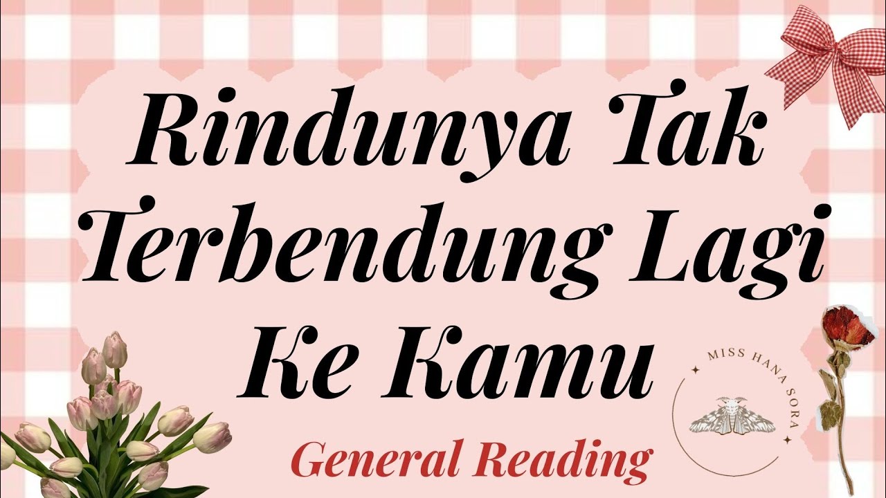 RINDU TAK TERBENDUNG LAGI🥲