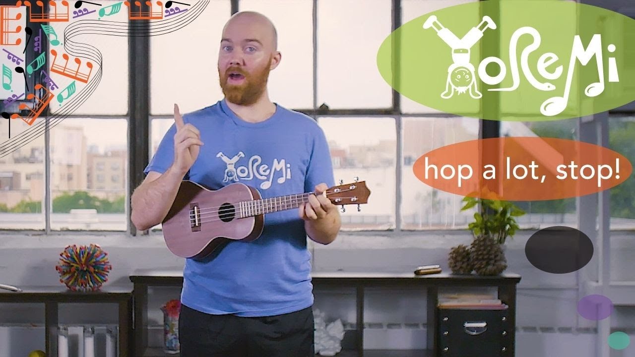 Hop A Lot Stop (музыкальное образование для детей) | Йога, музыка и осознанность для детей с Yo Re Mi