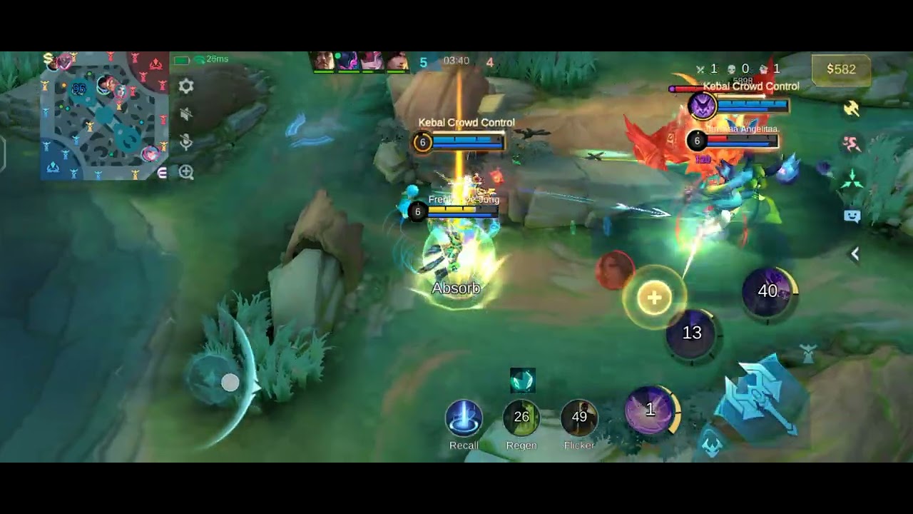 MOBILE LEGENDS GRAFIK RATA KANAN - TEST IQOO Z9 OS 15  SNAP 7 GEN 3 