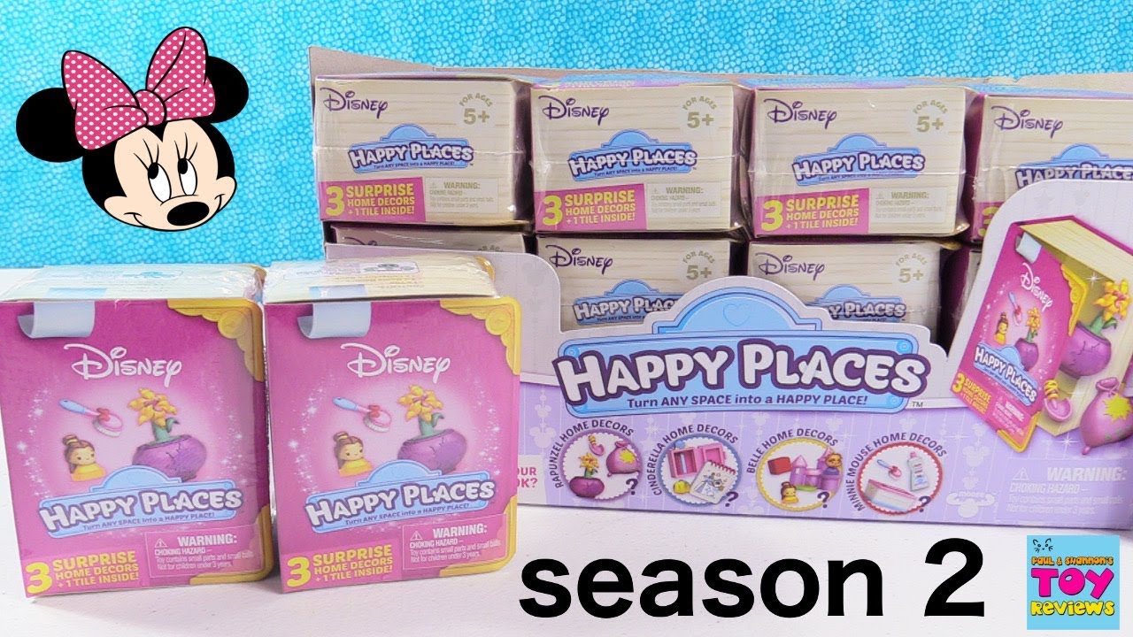 Disney Happy Places Series 2 Princess Belle Toy Review Opening | PSToyReviews