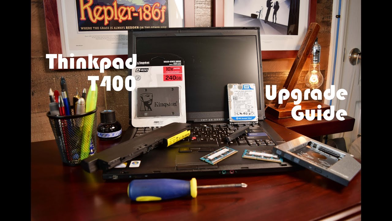 Turn a $34 Thinkpad Into a Snappy Modern Laptop: Lenovo Thinkpad T400 Upgrade Guide