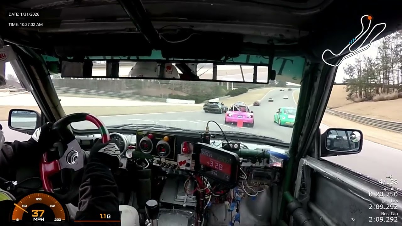 ONSET Tetanus Racing #72 BMW at Barber Motorsports Park Saturday Jan 31, 2026